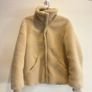 H&M faux Sherpa jacket / teddy coat